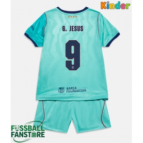 Barcelona Gabriel Jesus #9 Replik 3rd trikot Kinder 2026-27 Kurzarm (+ Kurze Hosen)